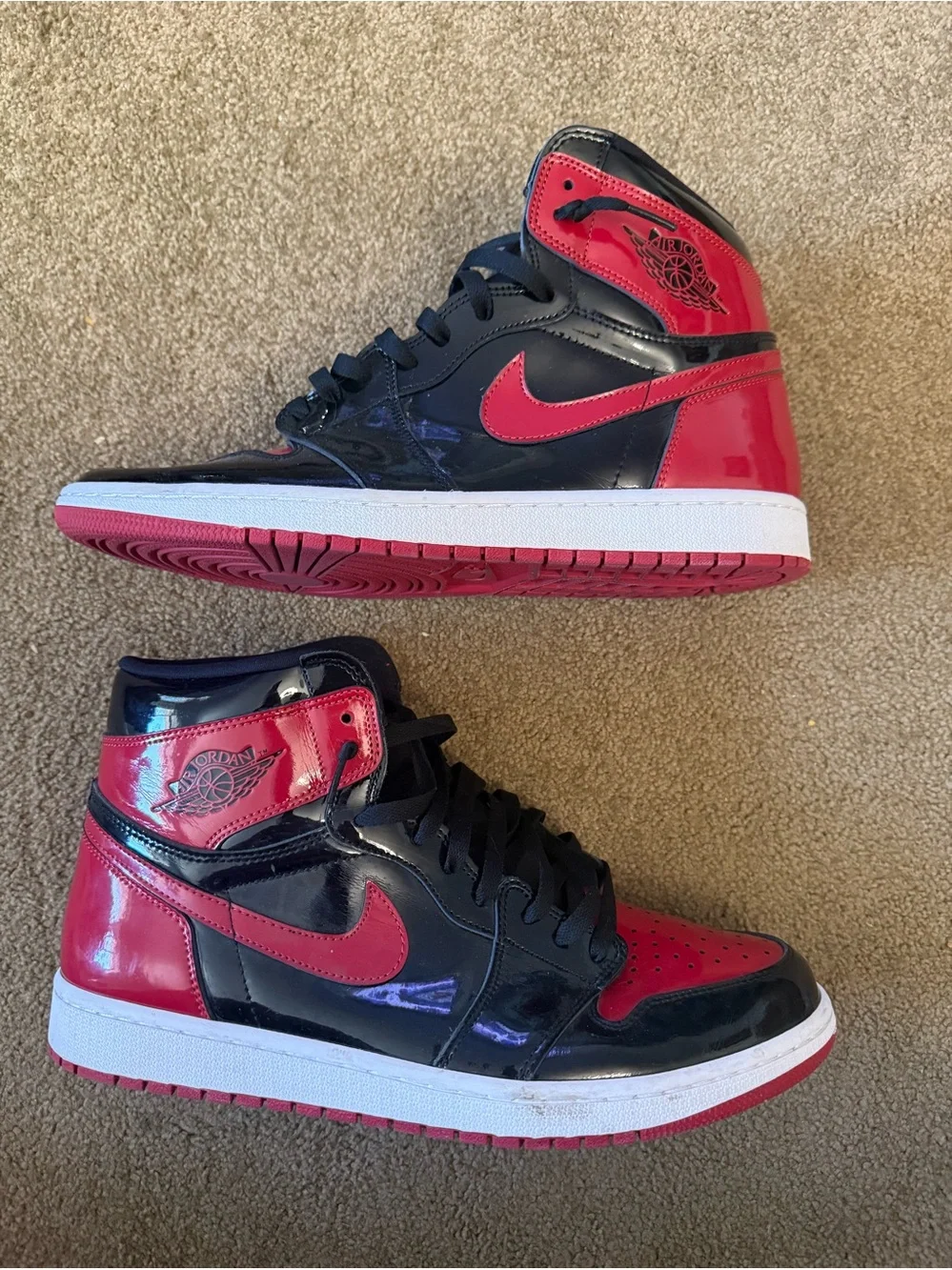 Jordan• 1 High Retro OG in Patent Bred